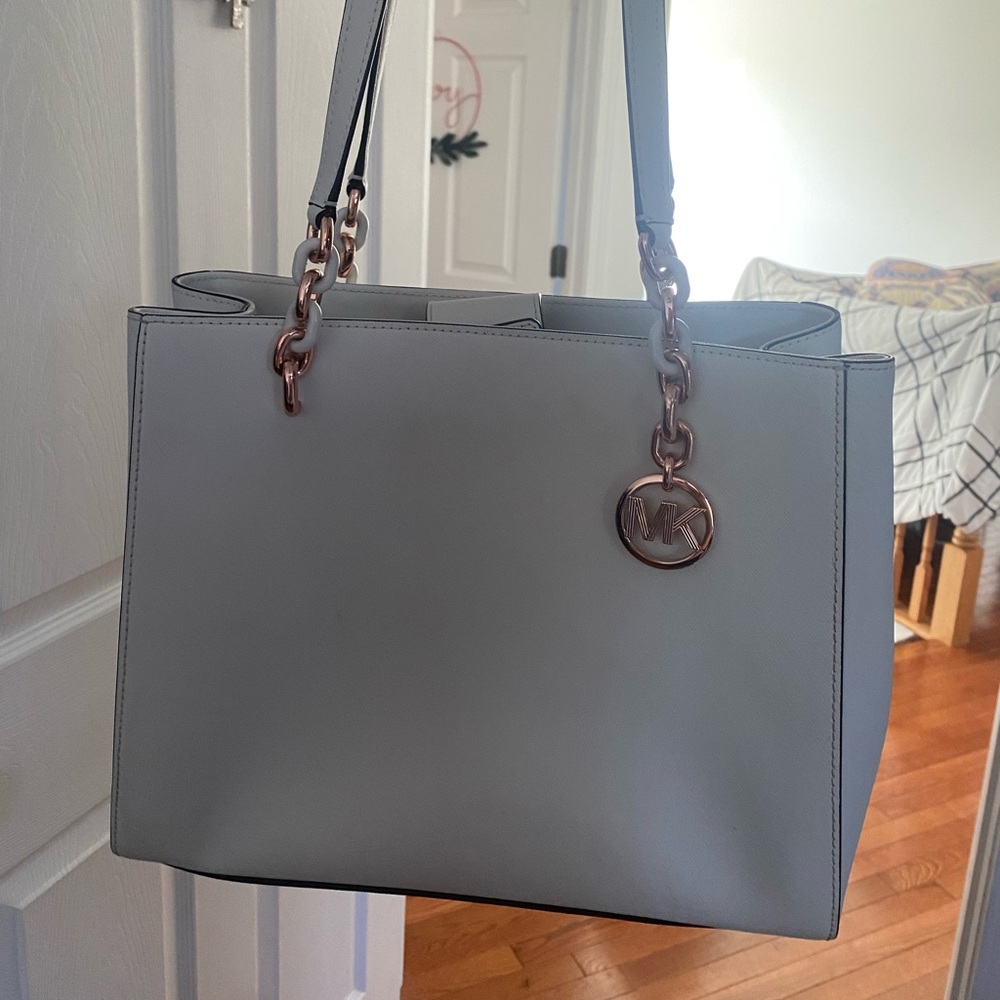 MK white bag